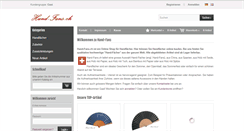 Desktop Screenshot of hand-fans.ch